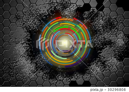 Abstract future digital science technology concept 30296808