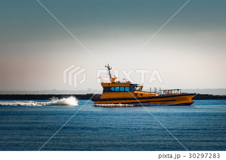 Orange pilot ship 30297283