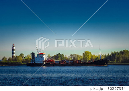 Black cargo oil tanker Black cargo oil tanker 30297354