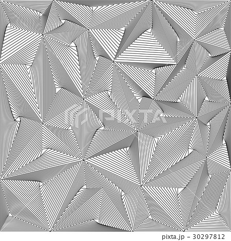 Stack Triangle Illusion Pattern Background Stack Triangle Illusion Pattern Background 30297812