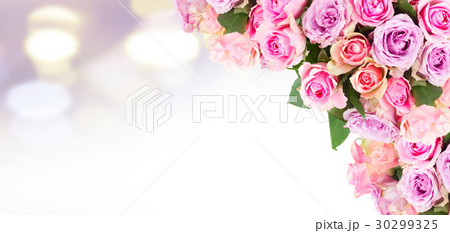 bouquet of fresh roses 30299325