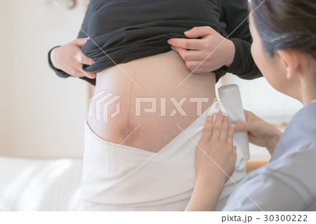woman during pregnancy or shortly after childbirth 30300222
