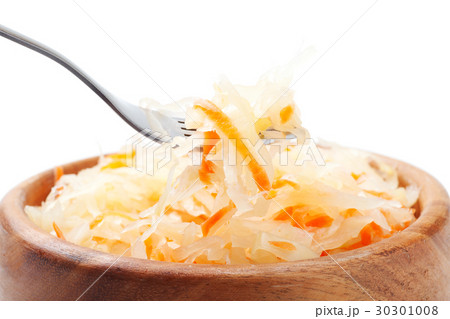 cabbage salad and fork 30301008