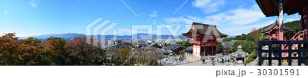 Panorama of Kiyomizu temple, Kyoto, Japan Panorama of Kiyomizu temple, Kyoto, Japan 30301591