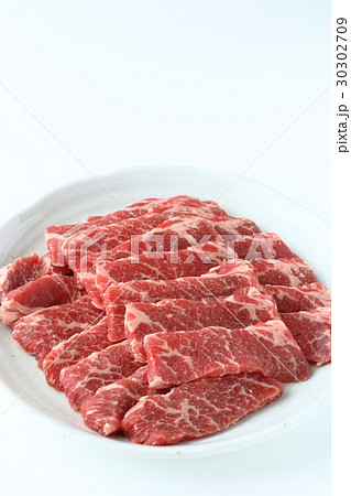 焼き肉用の牛カルビ 30302709