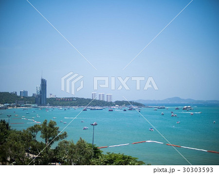 タイ_パタヤ_俯瞰 30303593