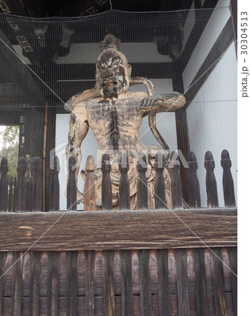 当麻寺　金剛力士像　阿形 30304513