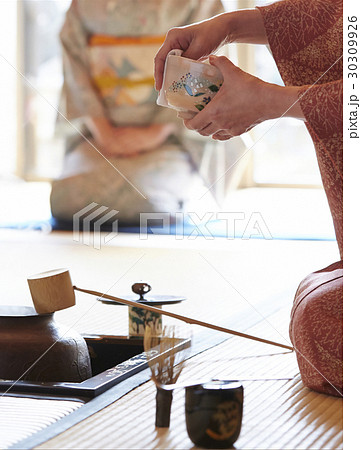 茶道　ポートレート 30309926