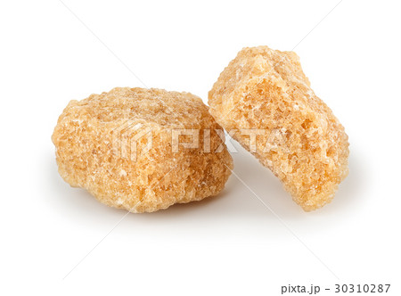 two pieces of cane sugar  30310287