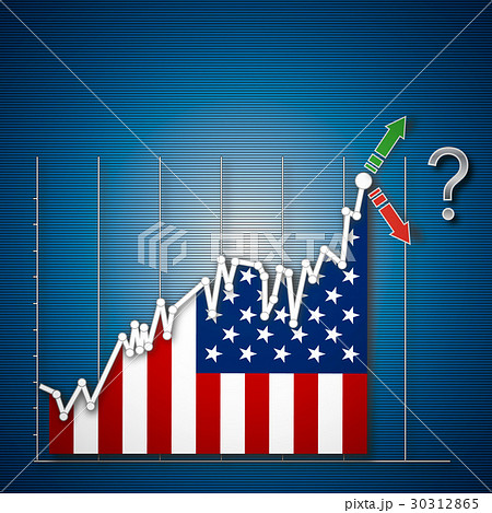 Empty USA Industrial stock exchange 30312865