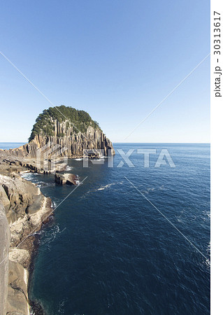 青空バック楯ヶ崎寸景 30313617