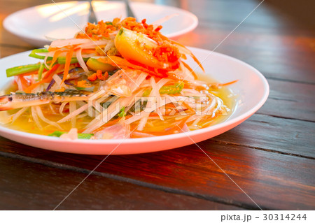 Papaya salad Papaya salad 30314244