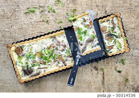 Mushroom Mozzarella Tart Mushroom Mozzarella Tart 30314536
