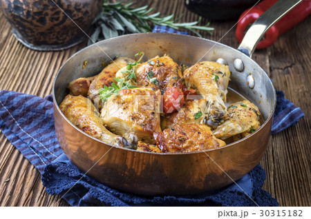Lemon Chicken in Casserole 30315182