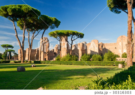 Baths of Caracalla in Rome, Italy Baths of Caracalla in Rome, Italy 30316303