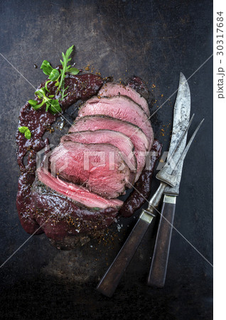 Roast Venison with Deer Sauce 30317684