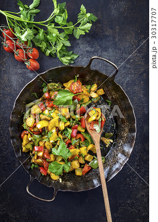 Ratatouille in Iron Pan Ratatouille in Iron Pan 30317707