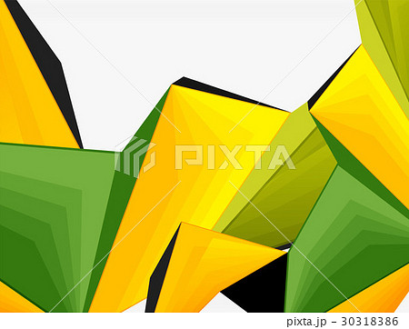 Low poly geometric 3d shape background Low poly geometric 3d shape background 30318386