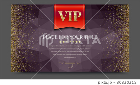 VIP or luxury red flag on dark polygonal VIP or luxury red flag on dark polygonal 30320215