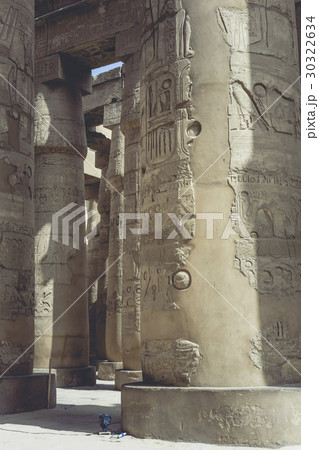 Ancient ruins of Karnak temple in Luxor. Egypt 30322634