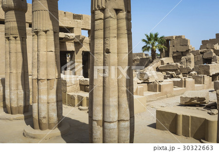 Ancient ruins of Karnak temple in Luxor. Egypt 30322663