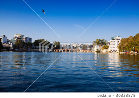 Indian architecture in Udaipur Rajasthan. 30323878