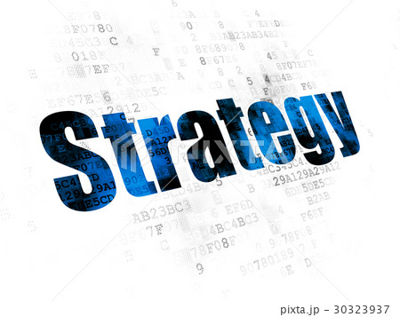Finance concept: Strategy on Digital background Finance concept: Strategy on Digital background 30323937