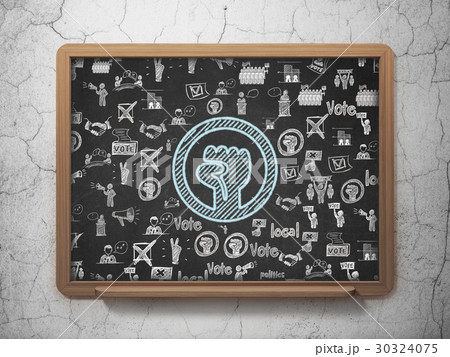 Politics concept: Uprising on School board 30324075