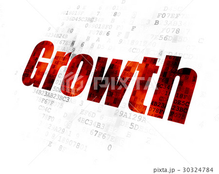 Finance concept: Growth on Digital background Finance concept: Growth on Digital background 30324784