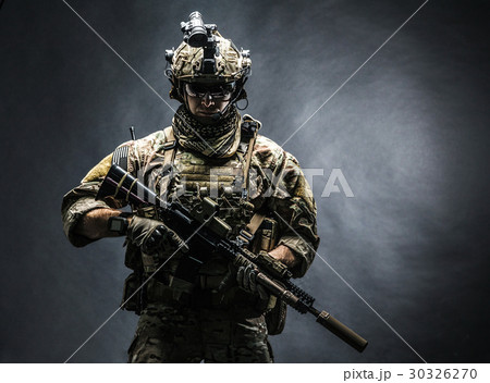 Army Ranger in field Uniforms 30326270