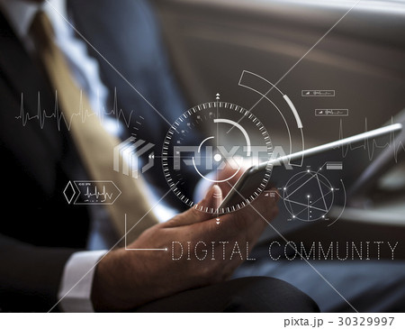 Media Hub Digital Community Icon Media Hub Digital Community Icon 30329997