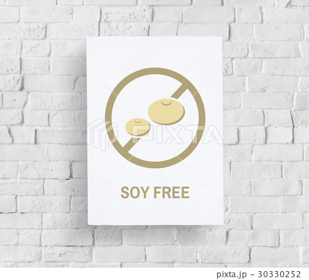 Soy Free Healthy Lifestyle Concept Soy Free Healthy Lifestyle Concept 30330252