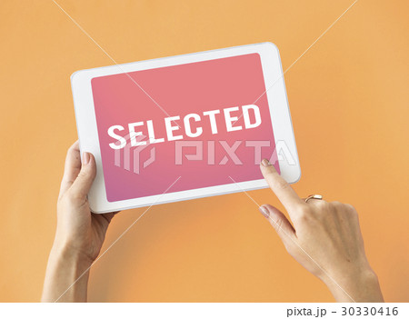 Selected Pick Choice Choose Decision Selecting 30330416