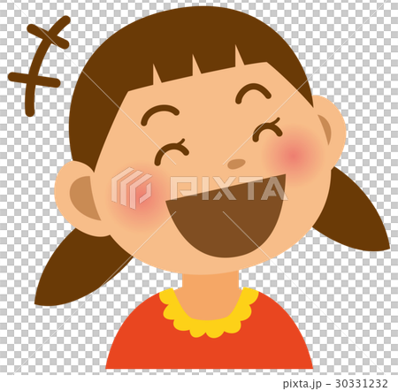 小學女生的面部表情笑 30331232