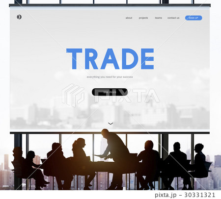Stock Market Trade Finance Exchange Forex Concept 30331321