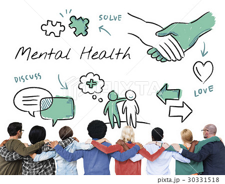 Mental health care sketch diagram Mental health care sketch diagram 30331518