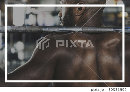 Strength Fitness Exercise Get FIt Banner Copy Space 30331992