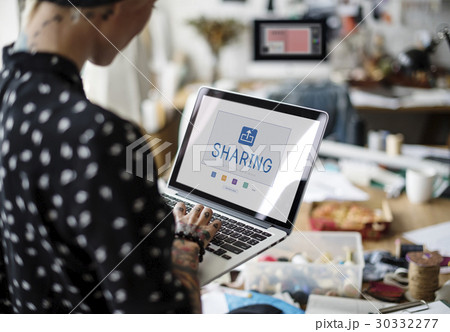 Cloud Network Data Backup Concept 30332277