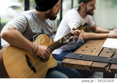 Music Band Rehearsal Friendship Together Music Band Rehearsal Friendship Together 30332929