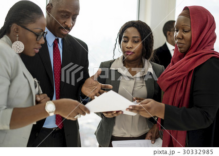 Diverse People Deal Teamwork Together Partnership Diverse People Deal Teamwork Together Partnership 30332985