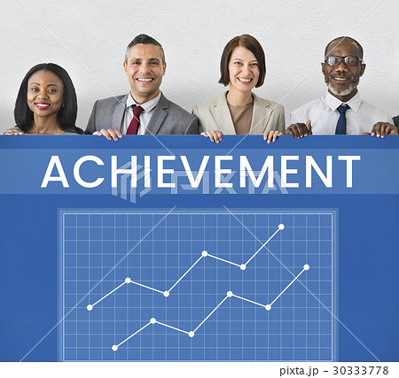Data Analysis Summary Graph Arrow Up 30333778