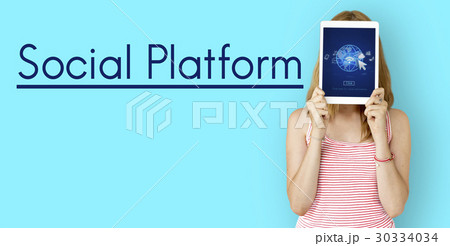 Internet Social Technology Digital Connection Device 30334034