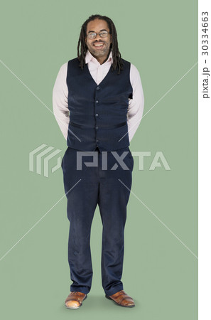 African Man Dreadlocks Smiling Happiness Portrait 30334663