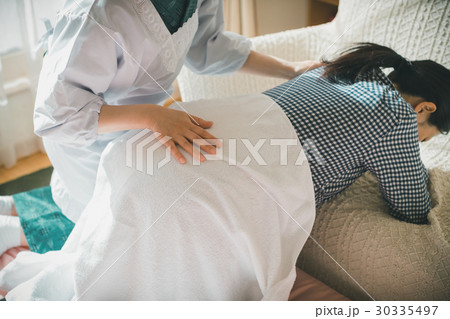 woman during pregnancy or shortly after childbirth 30335497