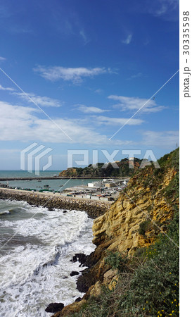 small old port of albufeira in portugal 30335598