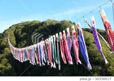 竜神峡の鯉のぼり 竜神峡の鯉のぼり 30336617