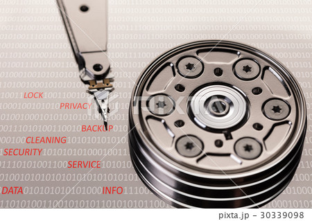 hard disk memory close-up hard disk memory close-up 30339098