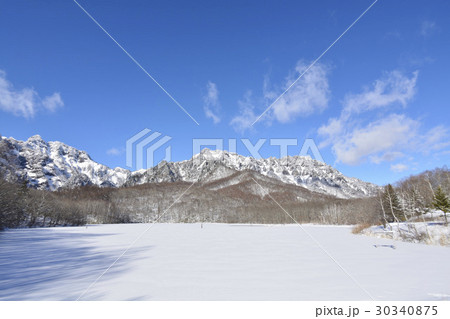 鏡池からの戸隠連山 鏡池からの戸隠連山 30340875
