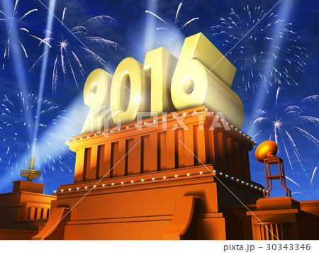 New Year 2016 concept New Year 2016 concept 30343346