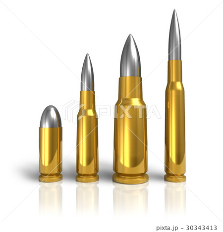 Set of different bullets 30343413